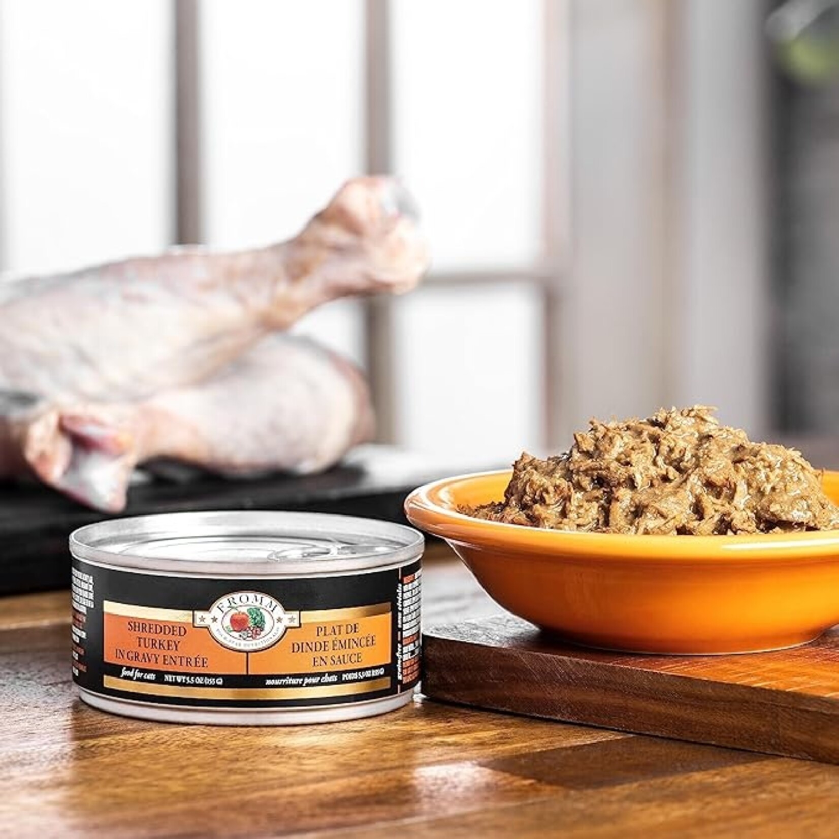 Fromm Fromm Cat 4-Star Turkey Shredded Gravy 5.5oz (case 12)