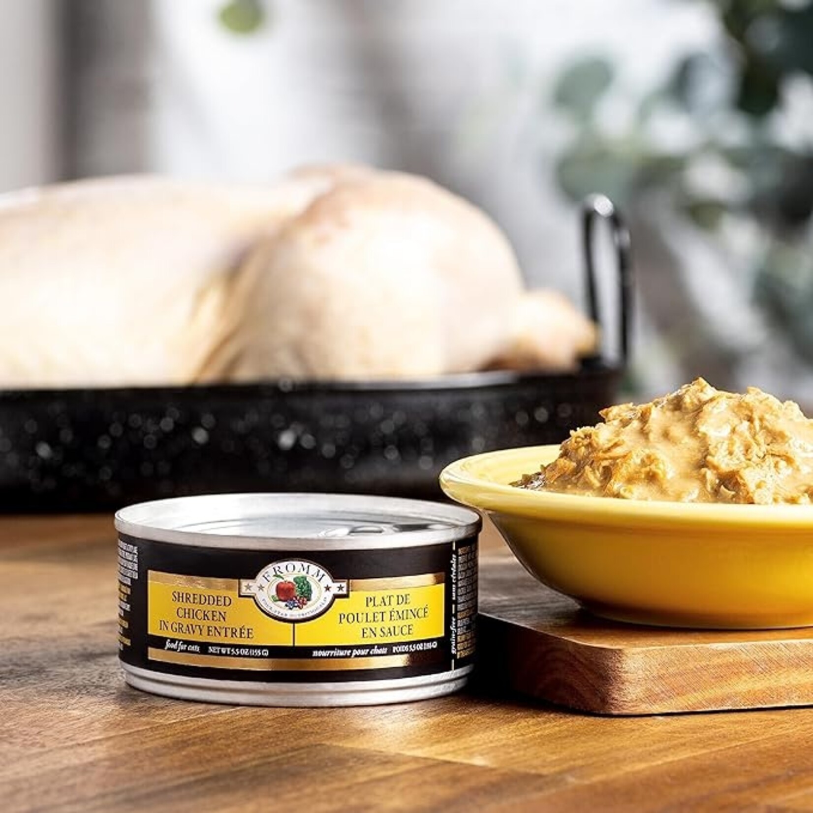 Fromm Fromm Cat 4-Star Chicken Shredded Gravy 5.5oz (case 12)