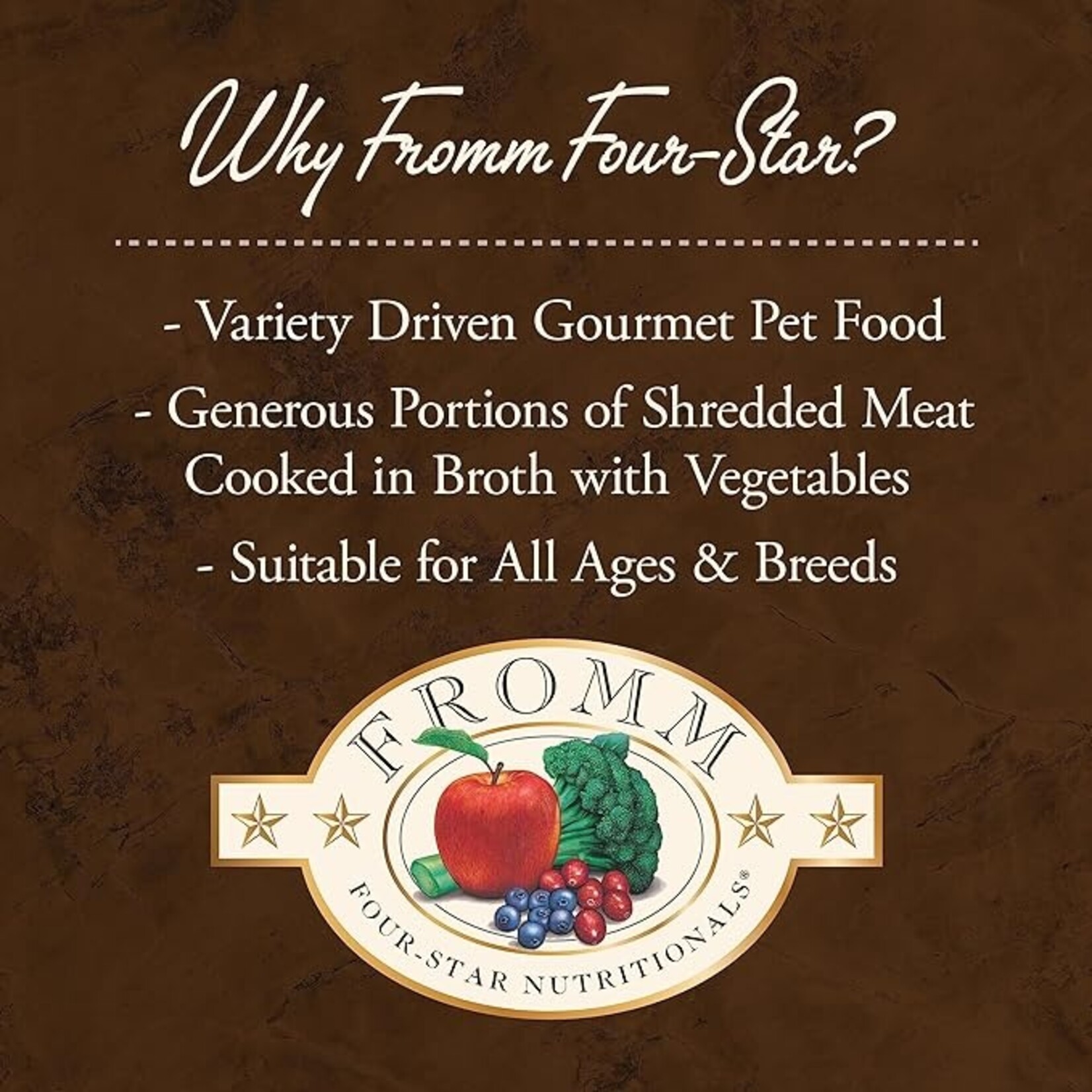 Fromm Fromm Cat 4-Star Chicken Shredded Gravy 5.5oz (case 12)