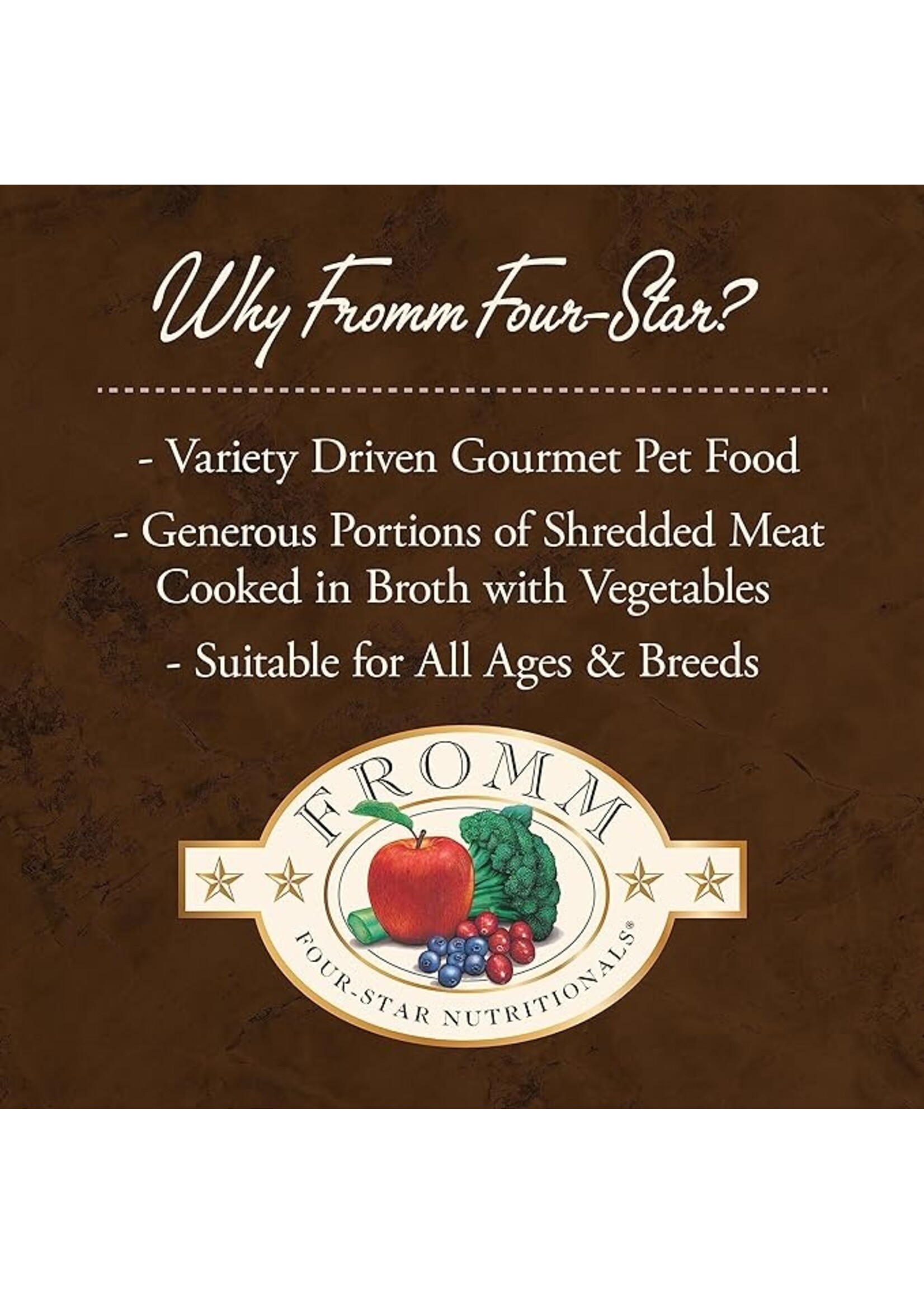 Fromm Fromm 4-Star Chicken Shredded Gravy 5.5oz