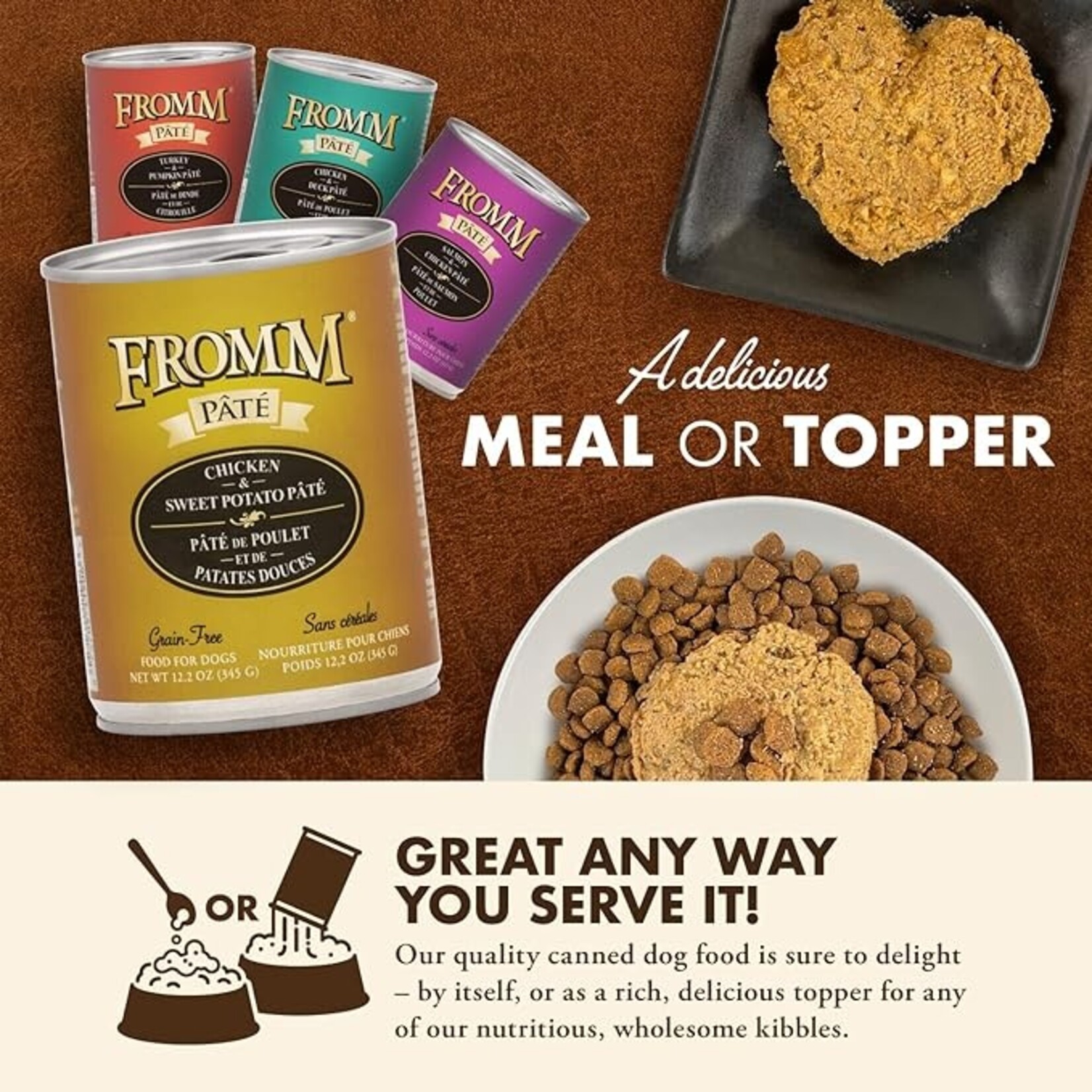 Fromm Fromm Chicken & Sweet Potato Paté12oz