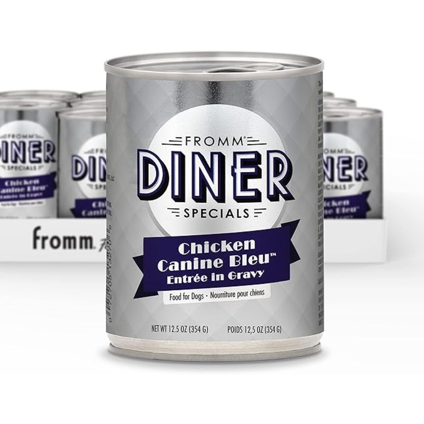 Fromm Fromm Diner Chicken Canine Bleu 12.5oz
