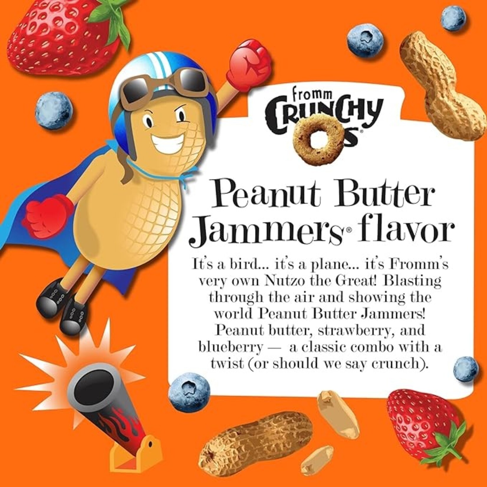 Fromm Fromm Dog Crunchy O's PB Jammers 26oz