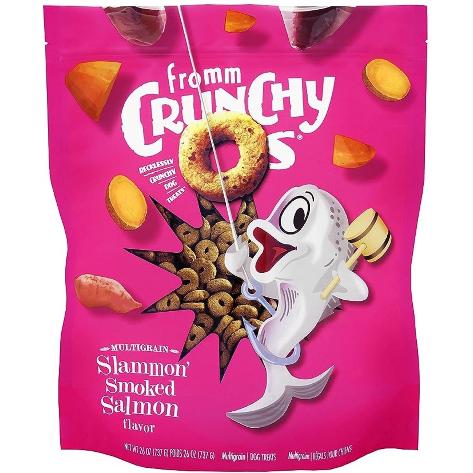 Fromm Fromm Dog Crunchy O's Slammon Salmon 26oz