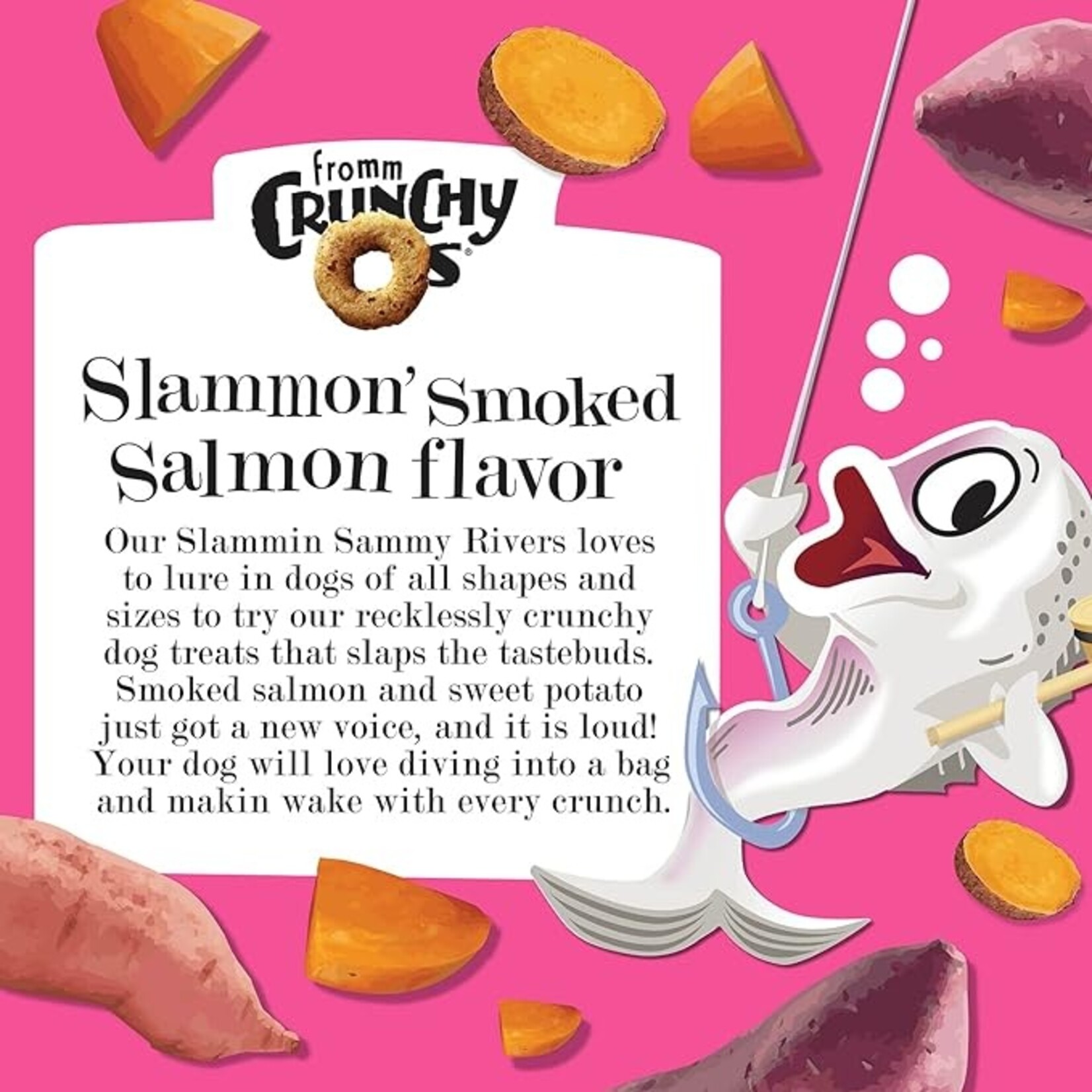 Fromm Fromm Dog Crunchy O's Slammon Salmon 26oz