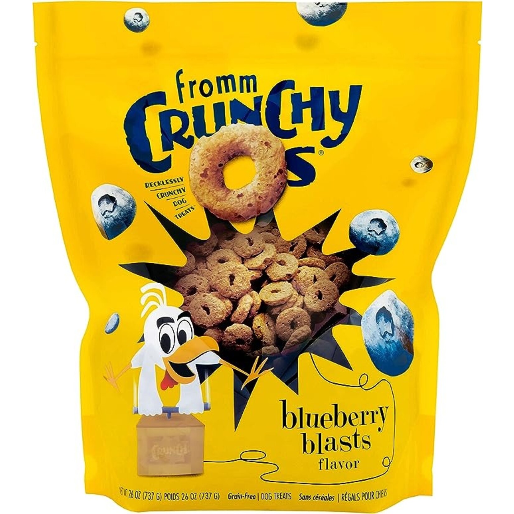 Fromm Fromm Dog Crunchy O'S Blueberry Blast 26oz