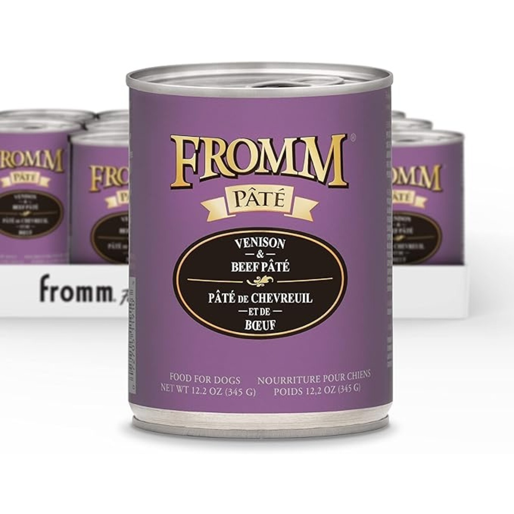 Fromm Fromm Dog Pate Venison & Beef 12.2oz (case 12)