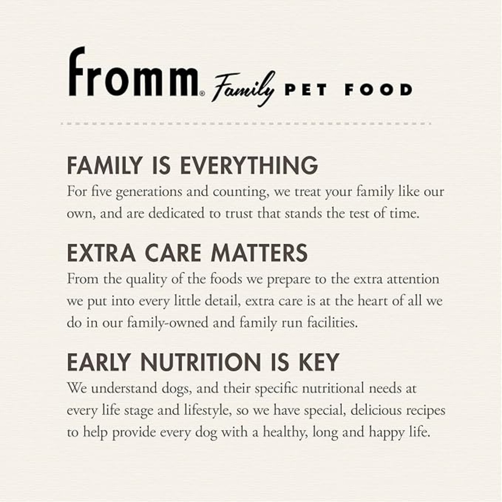 Fromm Fromm Puppy Grain Free 4lbs