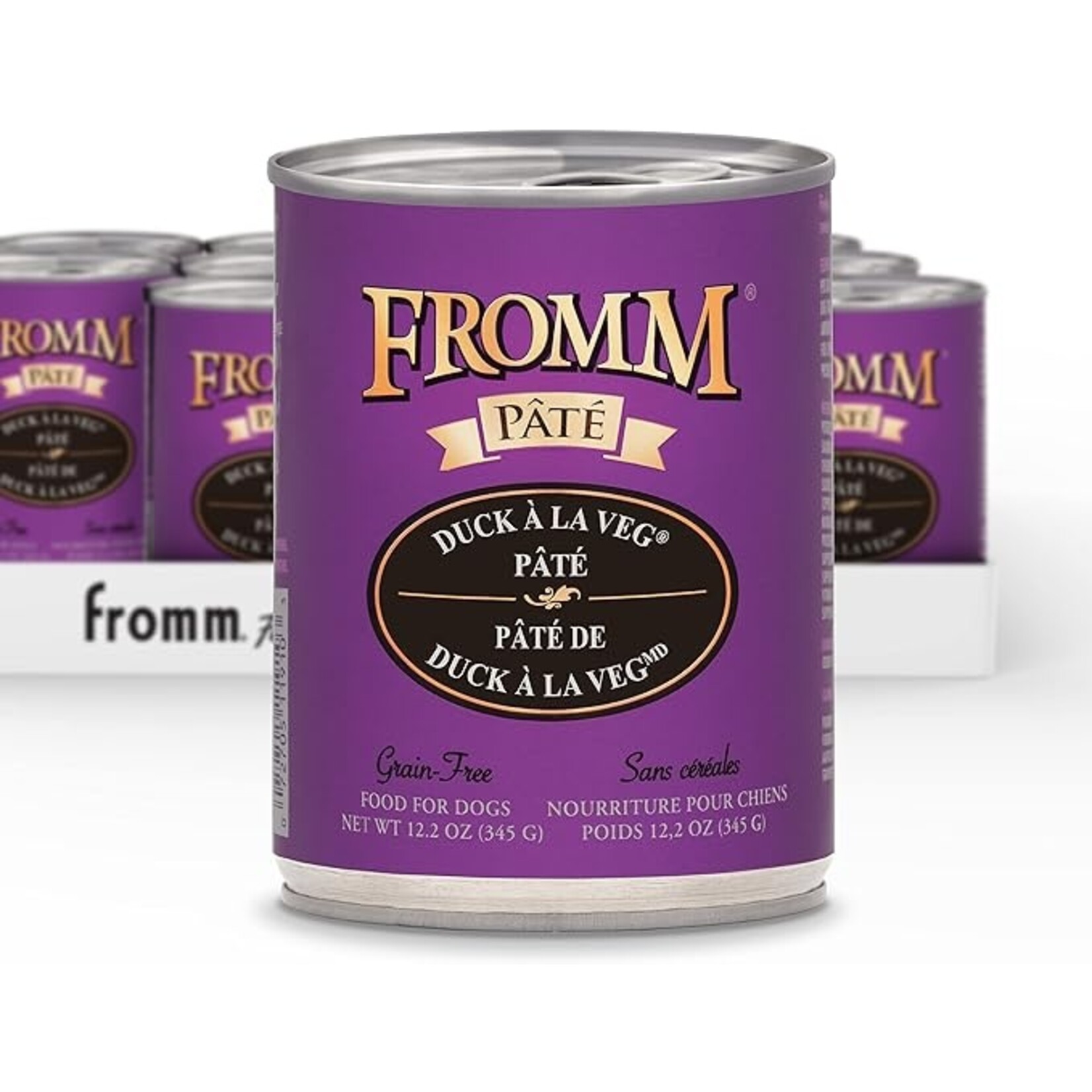 Fromm Fromm Dog Pate Duck a la Veg 12.2oz (case 12)