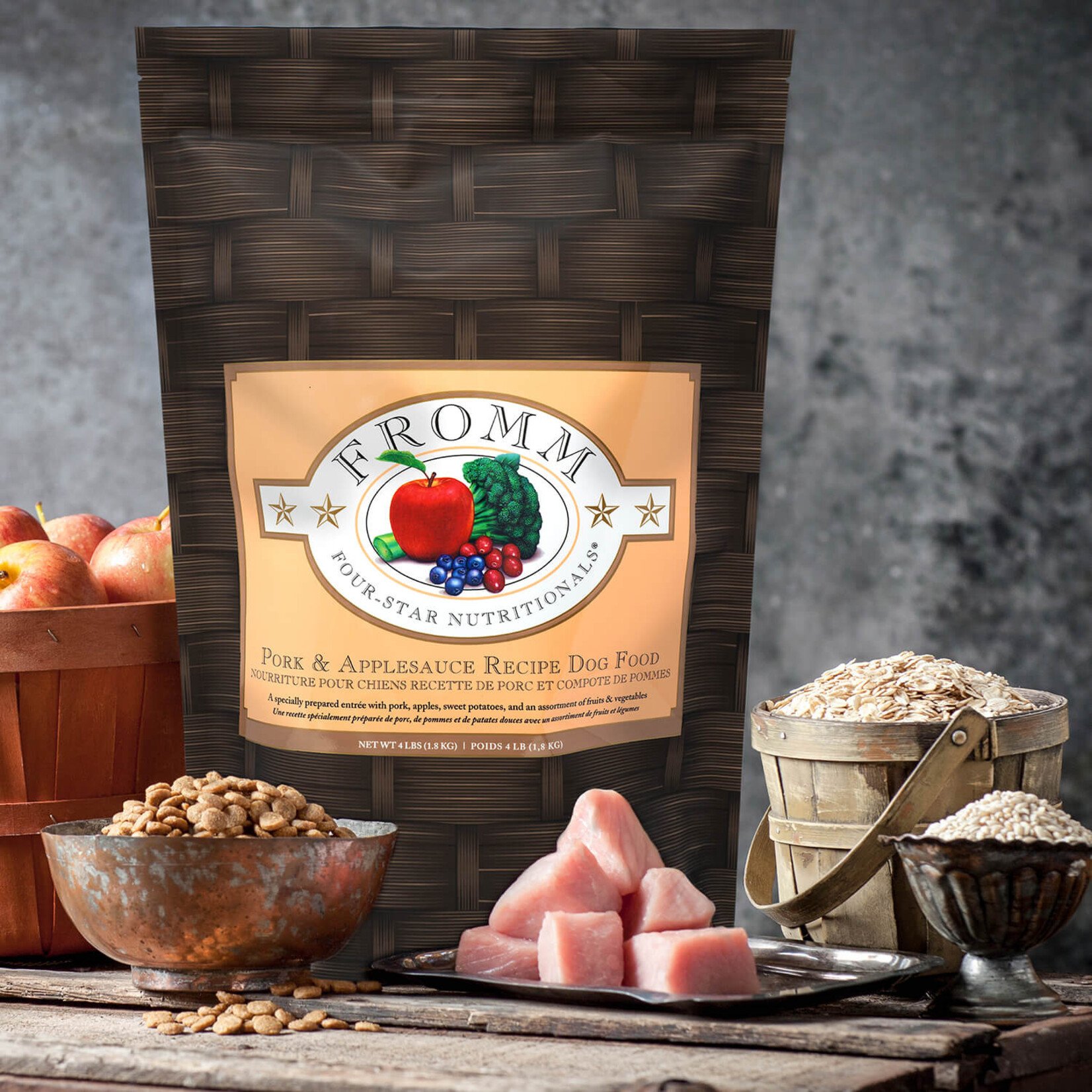 Fromm Fromm Dog 4-Star Pork & AppleSauce 4lbs
