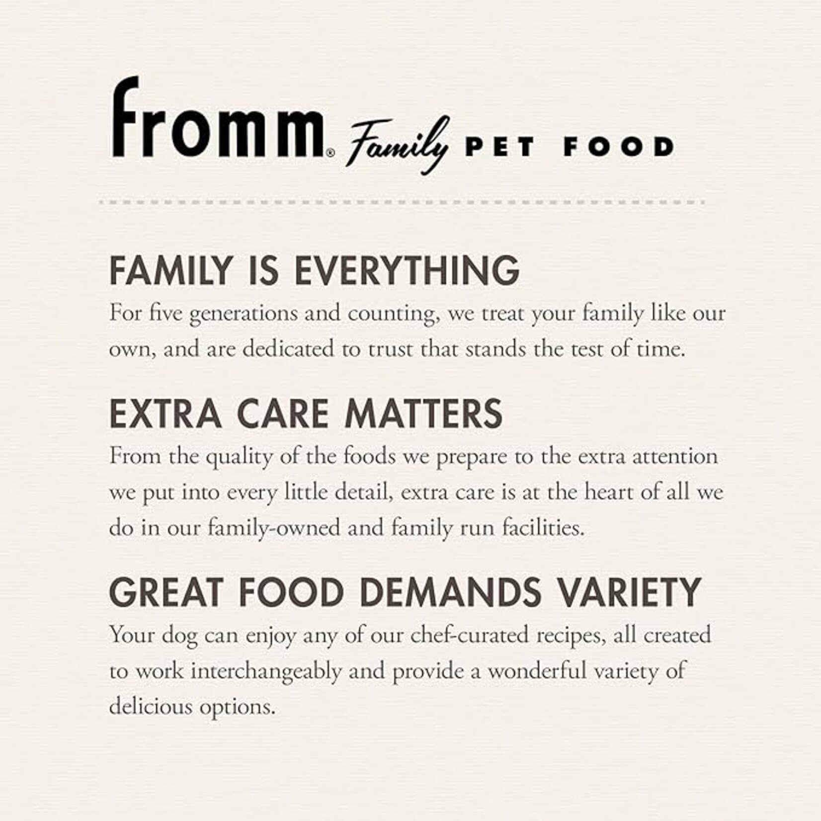 Fromm Fromm Dog 4-Star Pork & AppleSauce 4lbs