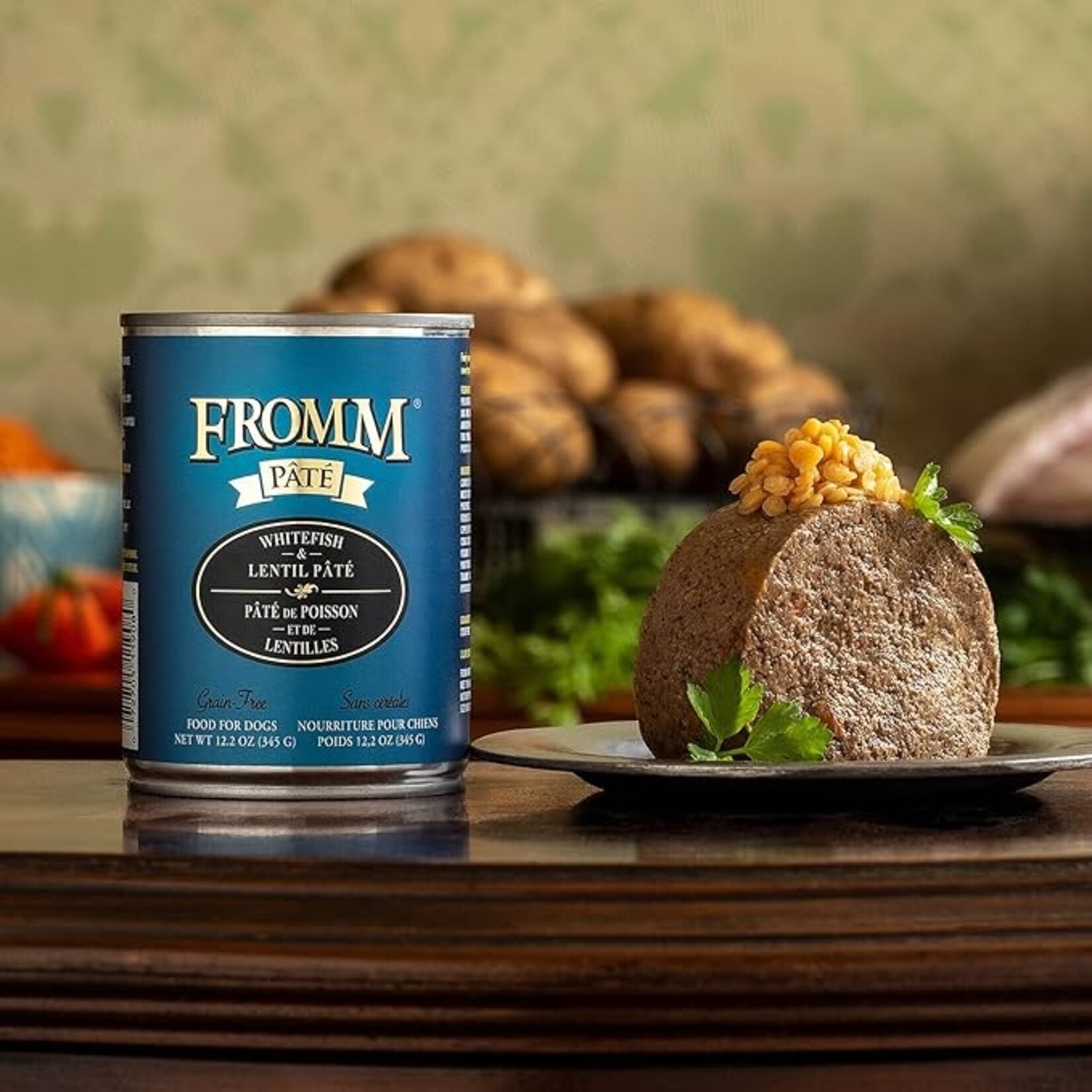 Fromm Fromm Dog Pate Whitefish & Lentil 12.2oz (case 12)