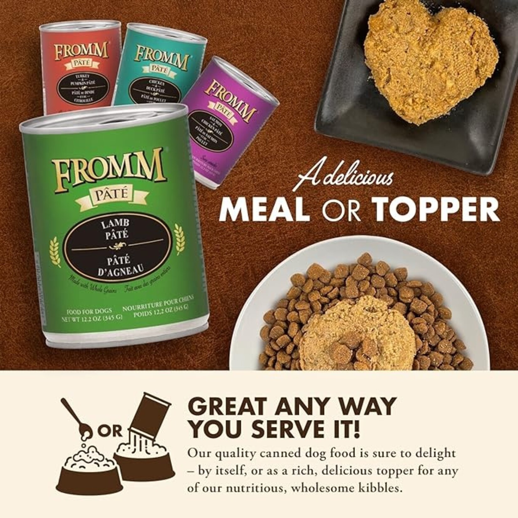 Fromm Fromm Dog Pate Lamb 12.2oz (case 12)