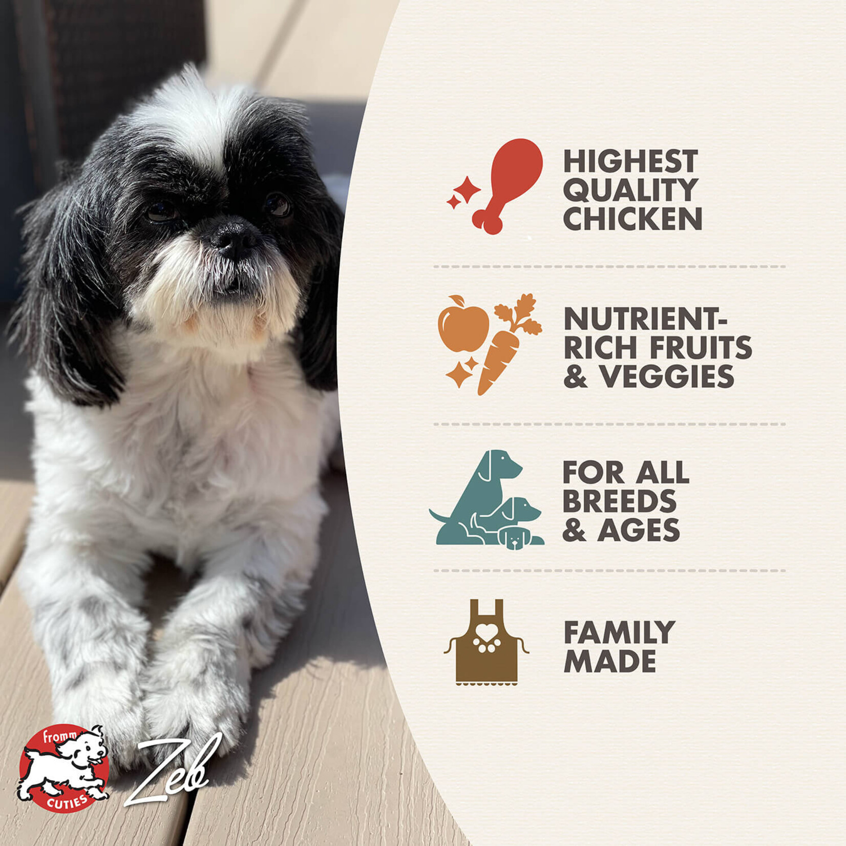 Fromm Fromm Dog 4-Star Chicken a la Veg 26lbs