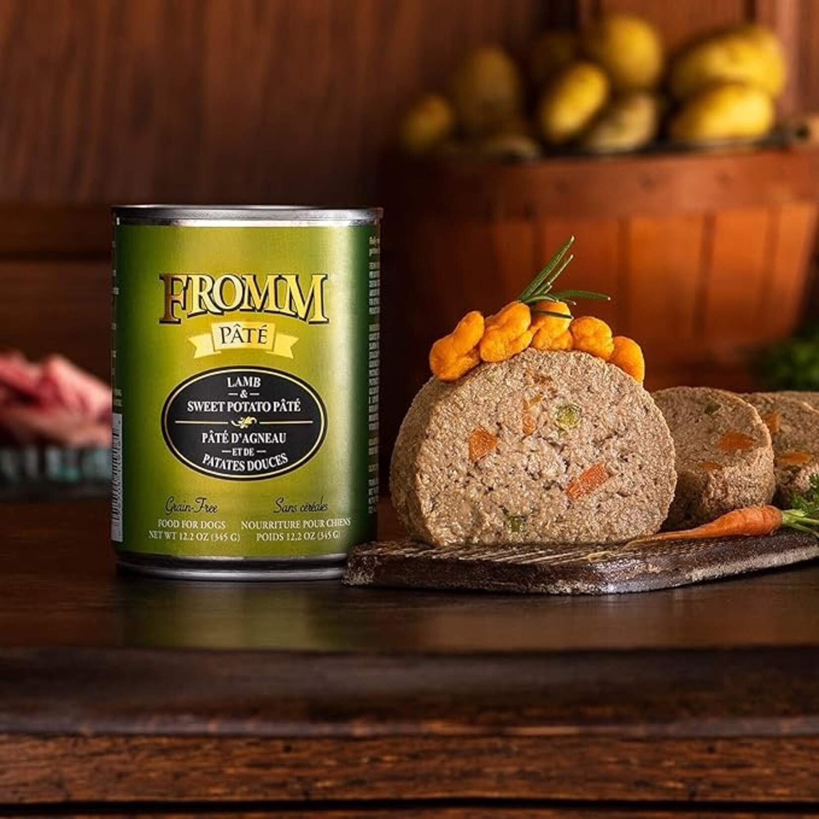 Fromm Fromm Dog Pate Lamb & Sweet Potato 12.2oz (case 12)