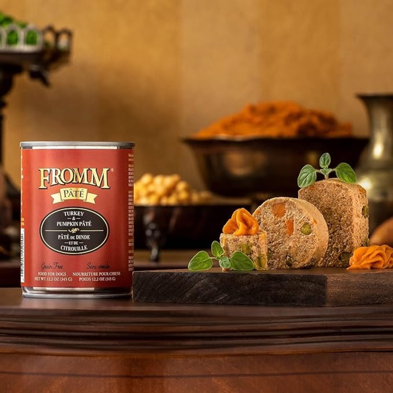 Fromm Fromm Dog Pate Turkey & Pumpkin 12.2oz (case 12)
