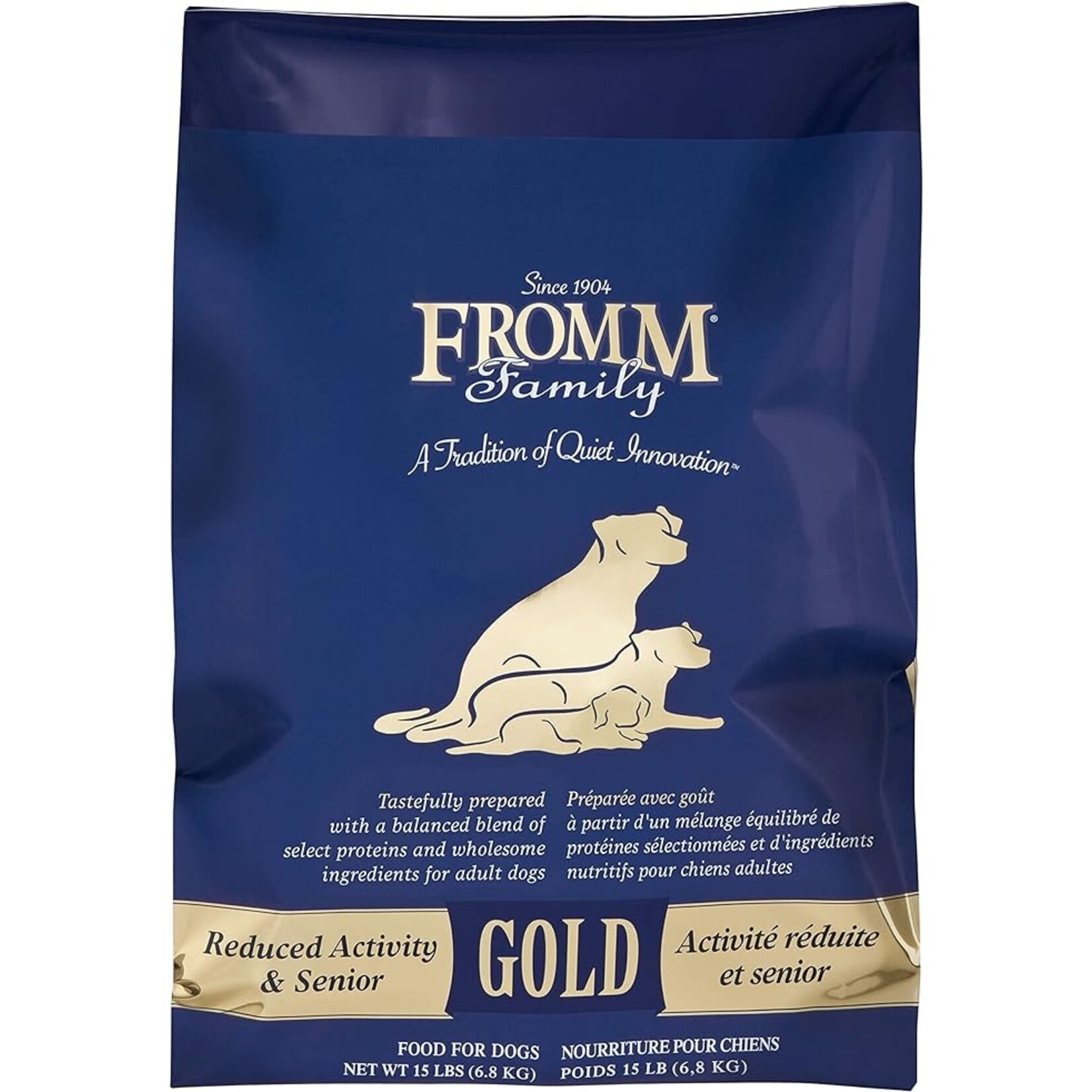 Fromm Fromm Dog Gold Reduced Activity & Senior 15lbs