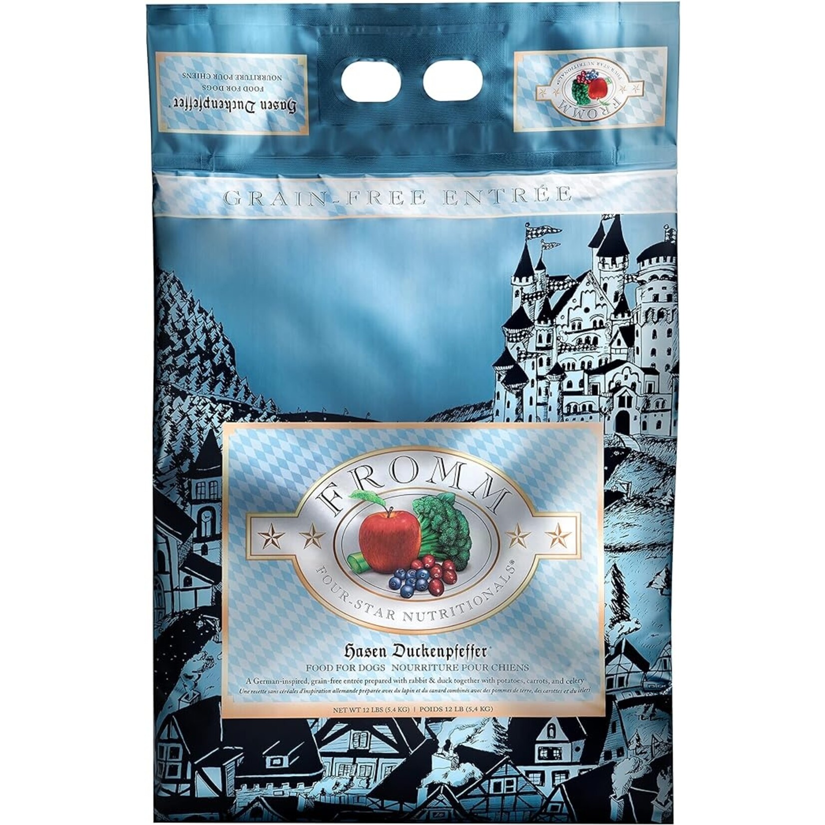 Fromm Fromm Dog 4-Star Grain Free Hasen Duckenpfeffer 12lbs