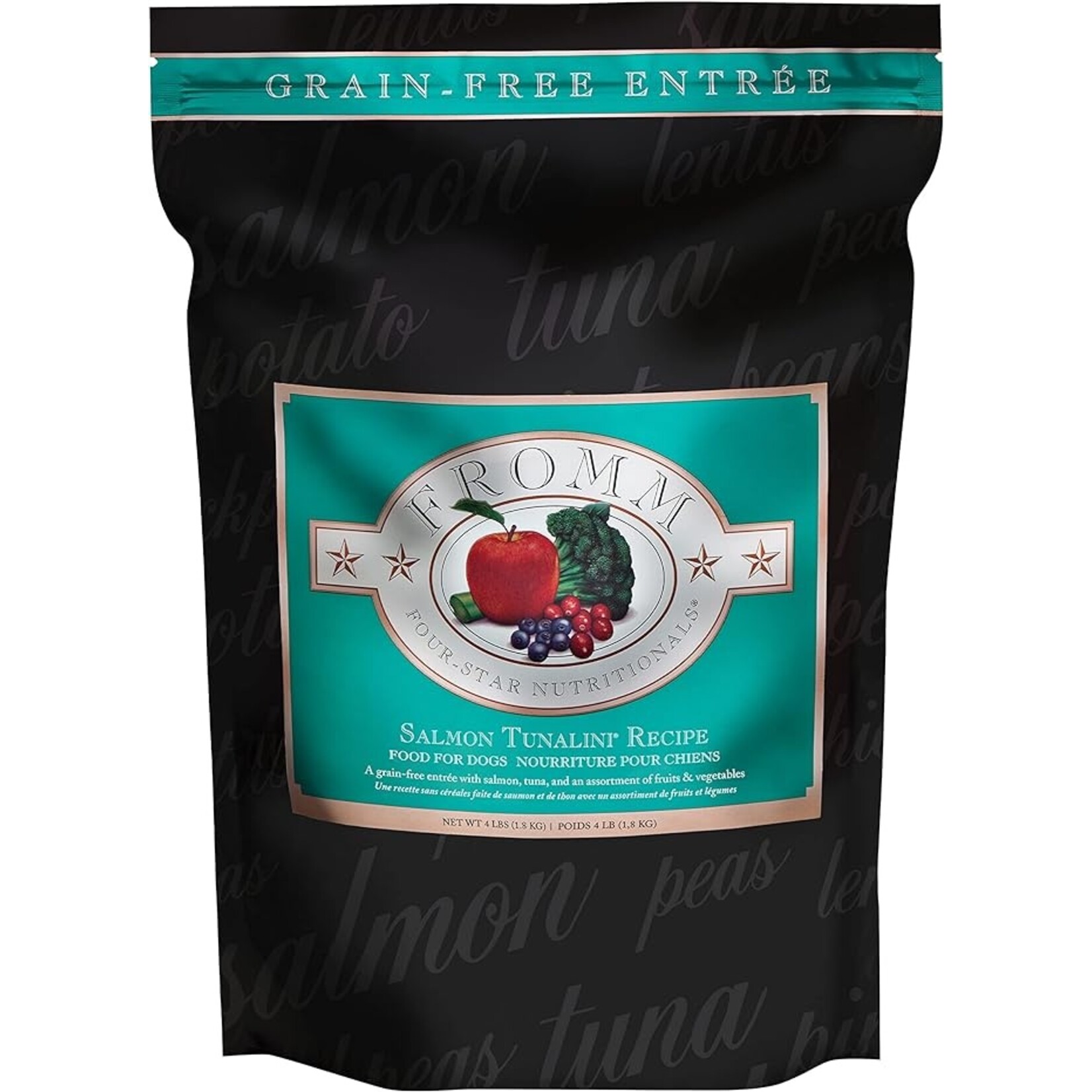Fromm Fromm Dog 4-Star Grain Free Salmon Tunalini 4lbs