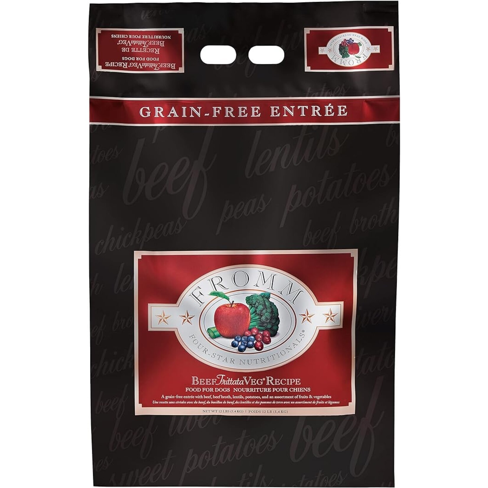 Fromm Fromm Dog 4-Star Grain Free Beef Frittata 12lbs