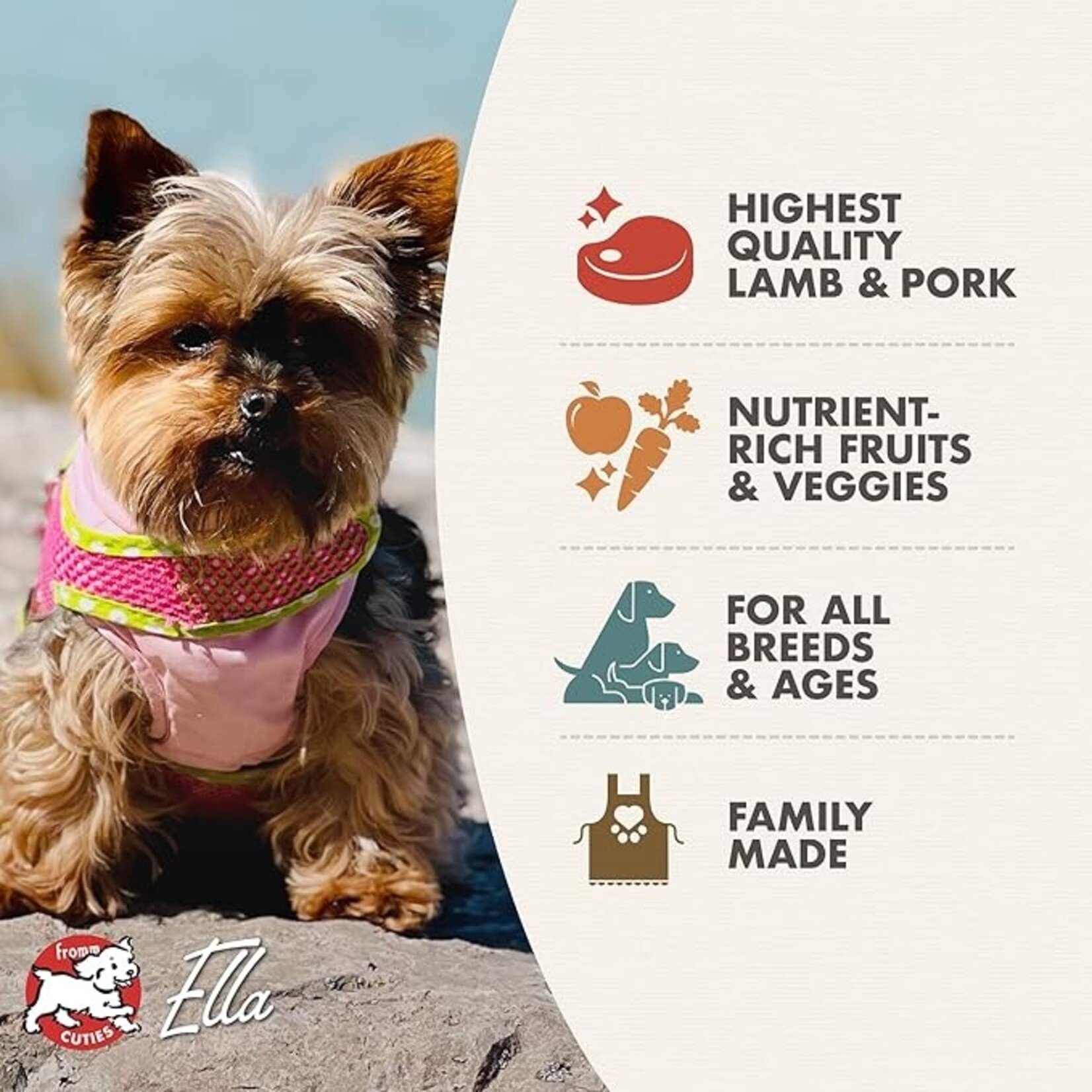 Fromm Fromm Four-Star Grain Free Lamb and Lentil 12lbs