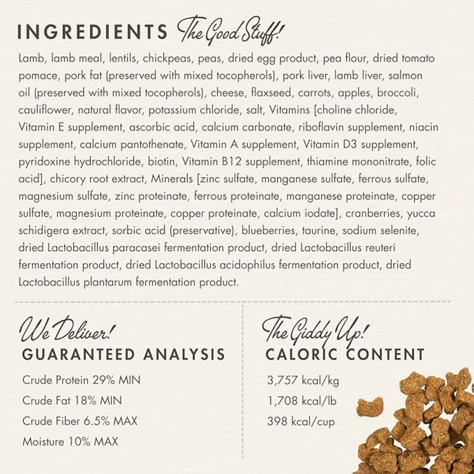 Fromm Fromm Four-Star Grain Free Lamb and Lentil 12lbs