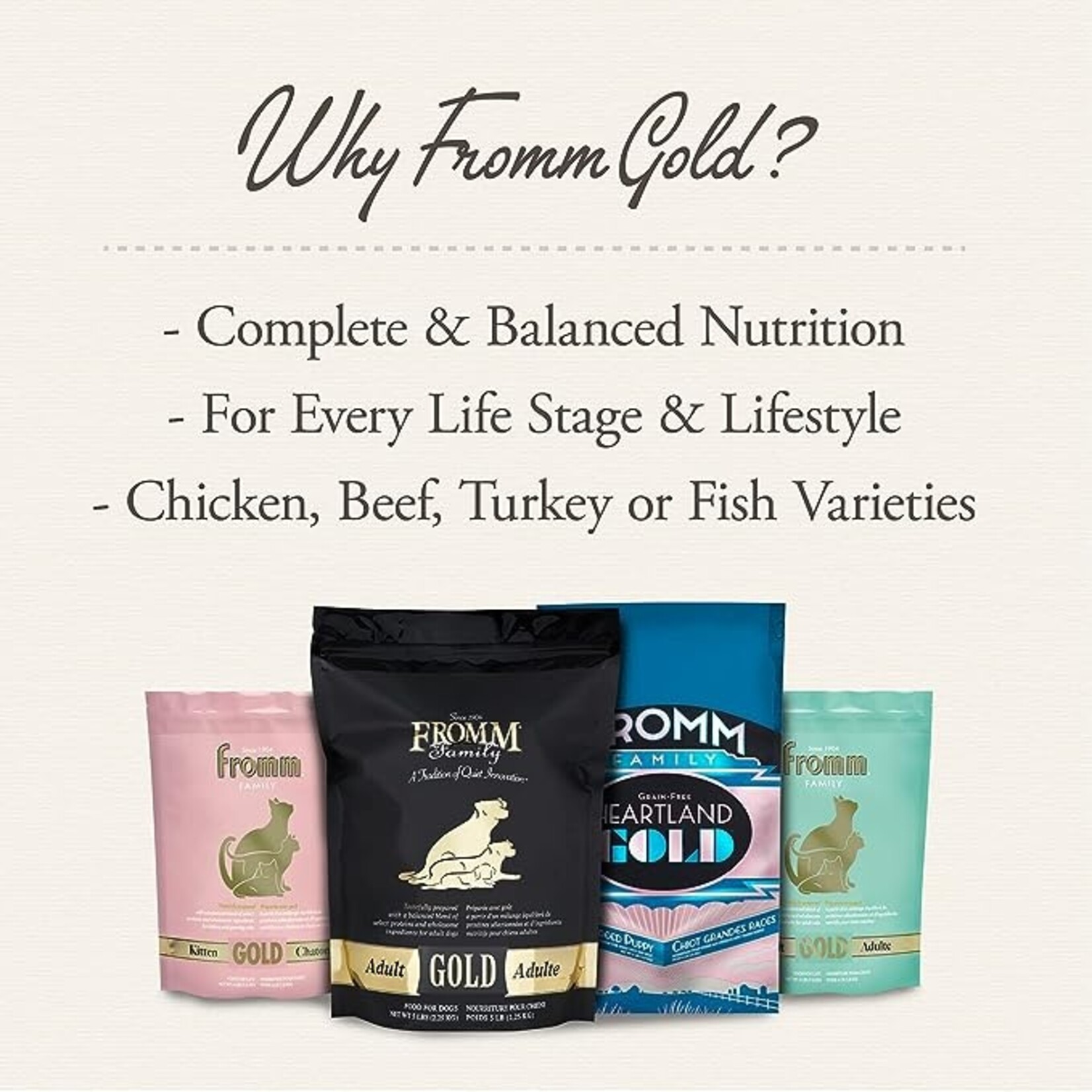 Fromm Fromm Dog Gold Puppy 5lbs