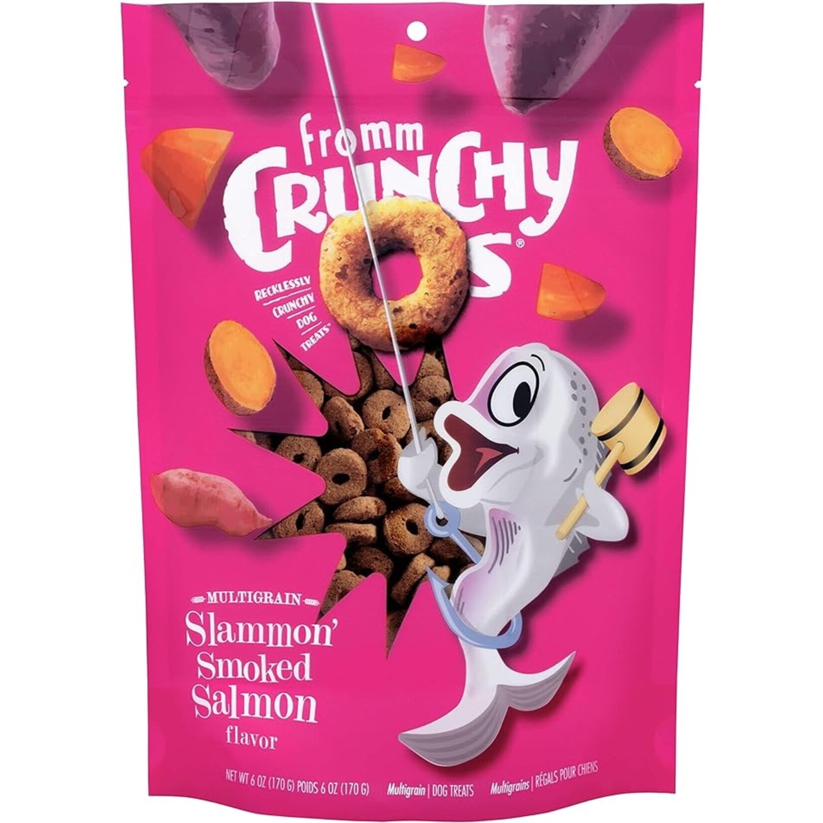 Fromm Fromm Crunchy O's Slammin' Smoked Salmon 6oz