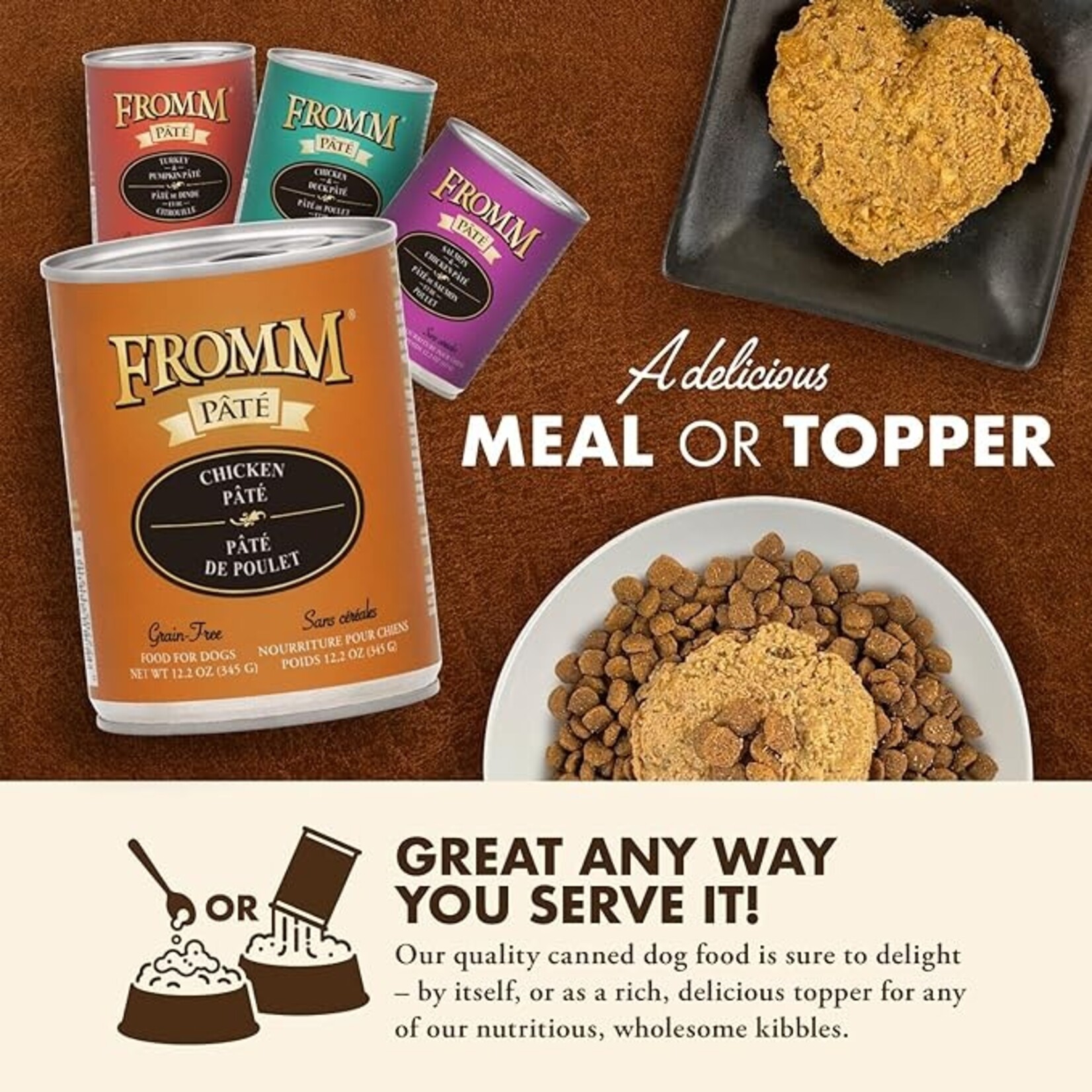 Fromm Fromm Grain Free Chicken Paté 12.2oz