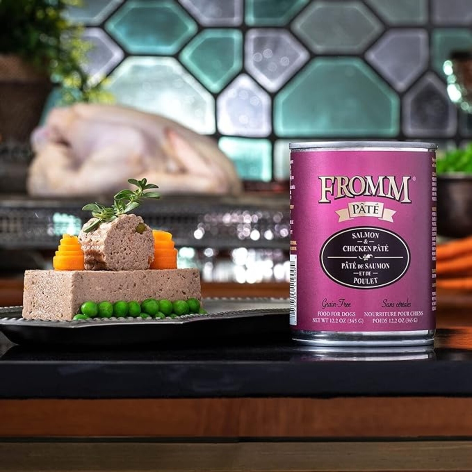 Fromm Fromm Grain Free Salmon and Chicken Paté 12.2oz