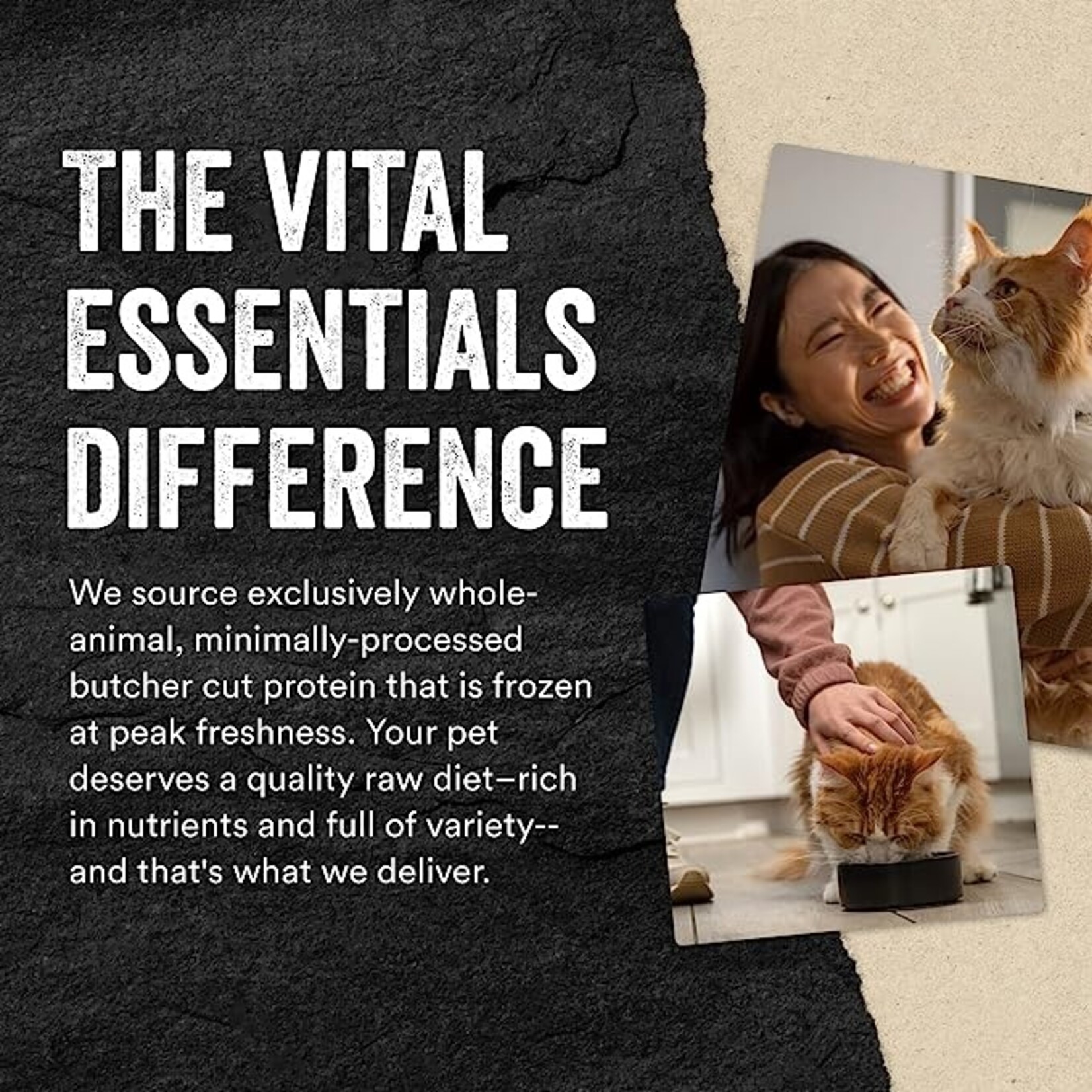 VITAL ESSENTIALS Vital Essentials Chicken Mini Frozen Patties Cat 28oz
