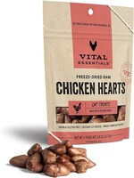 VITAL ESSENTIALS Vital Essentials Cat Chicken Hearts 0.8oz