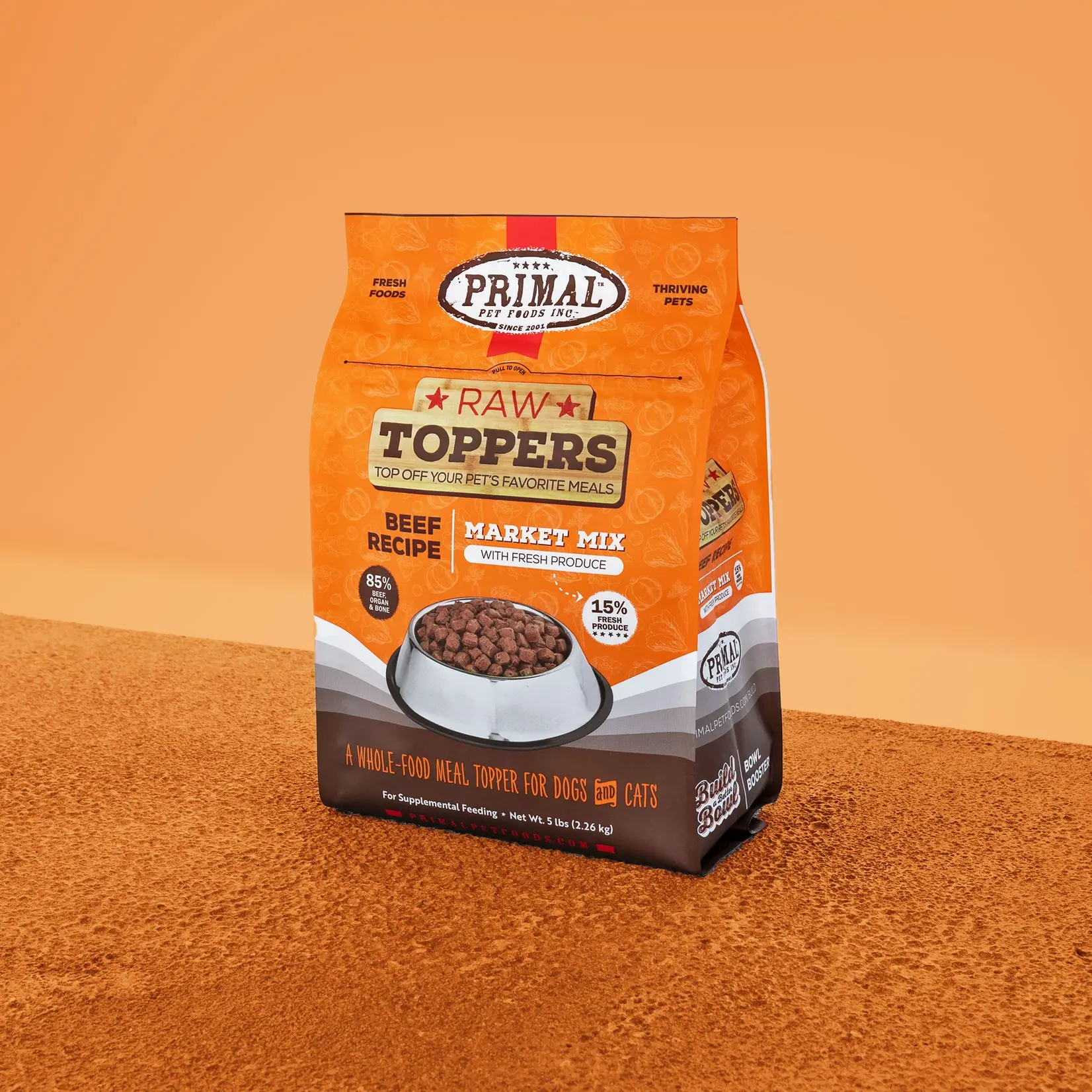 Primal Primal Beef Market Mix Topper Frozen 5lbs