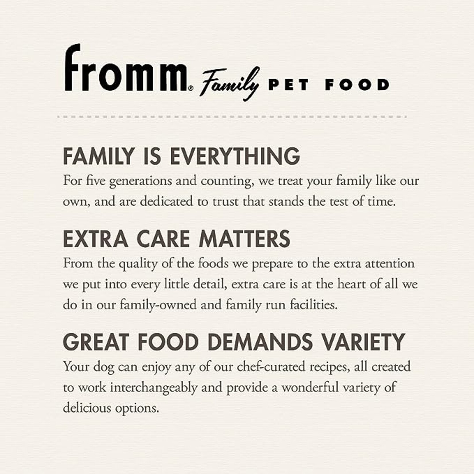 Fromm Fromm Dog 4-Star Duck a la Veg 4lbs