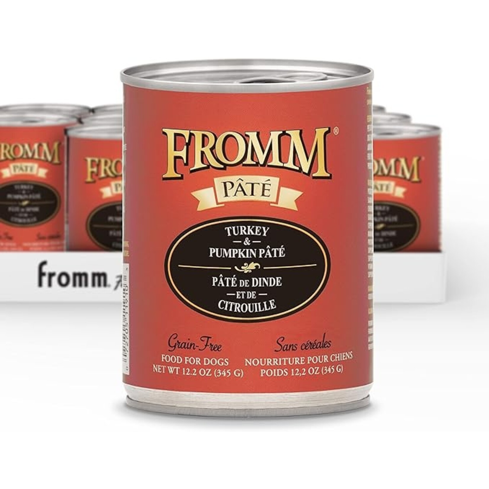 Fromm Fromm Dog Pate Turkey & Pumpkin 12.2oz (case 12)