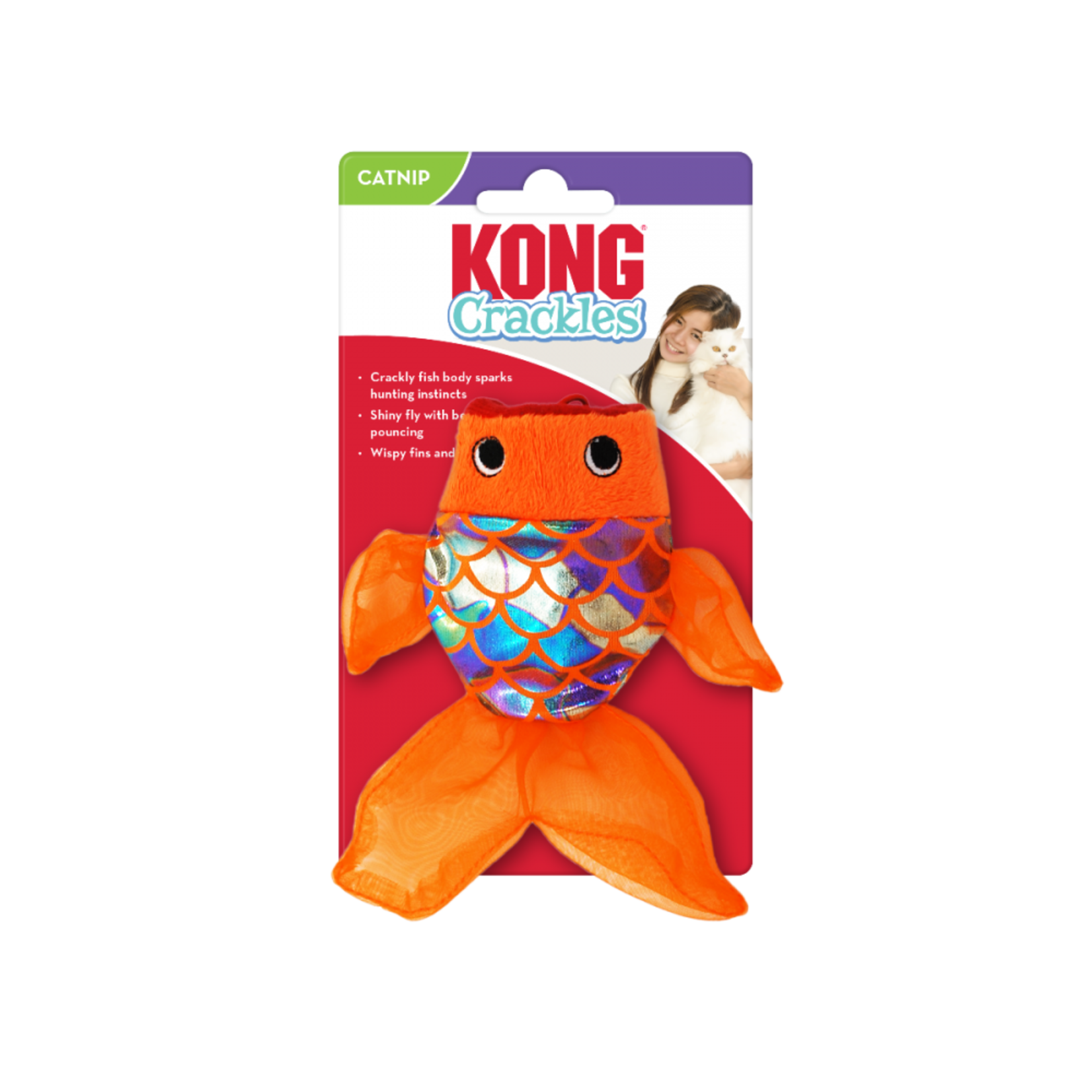 Kong Kong Crackle Gulpz Cat