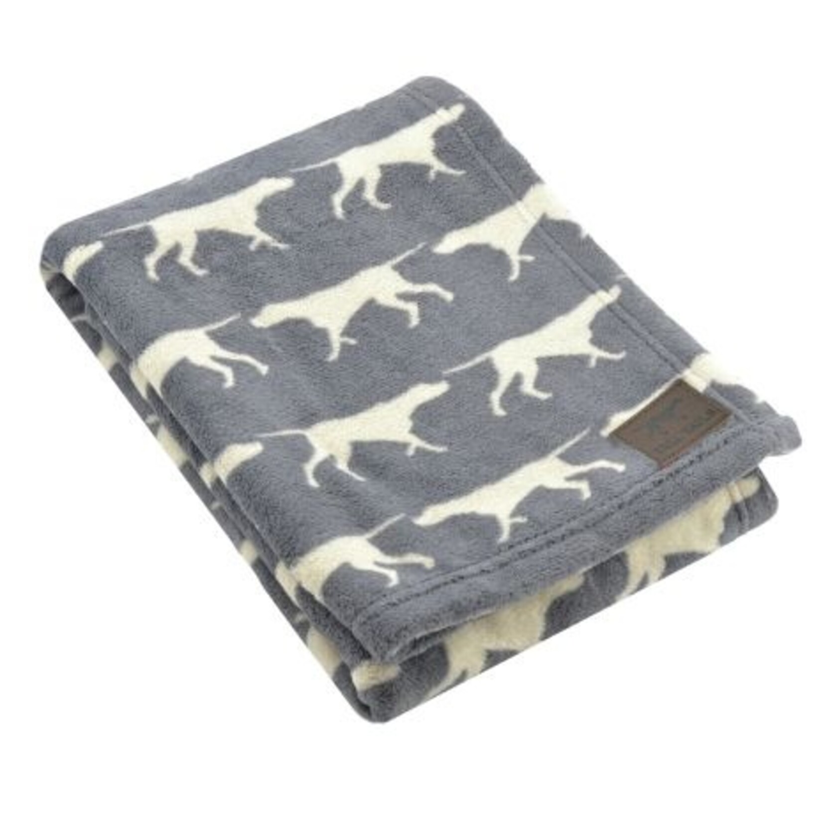 Tall Tails Tall Tails Charcoal Icon Blanket 30x40