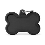 MyFamily MyFamily Hushtag Black Bone XL Aluminum Black Rubber