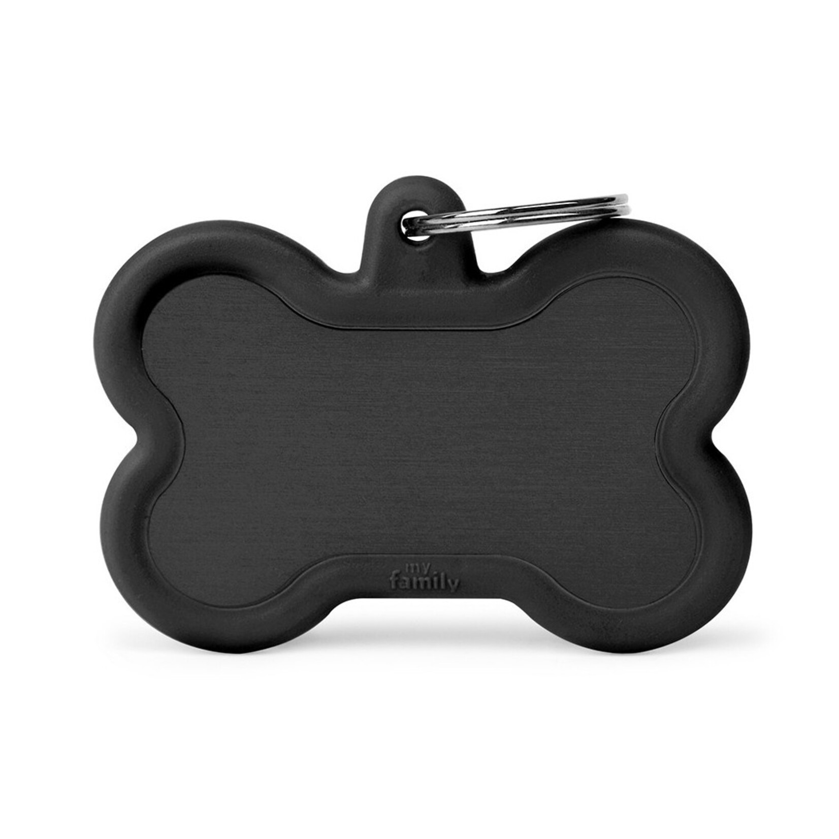MyFamily MyFamily Hushtag Black Bone XL Aluminum Black Rubber