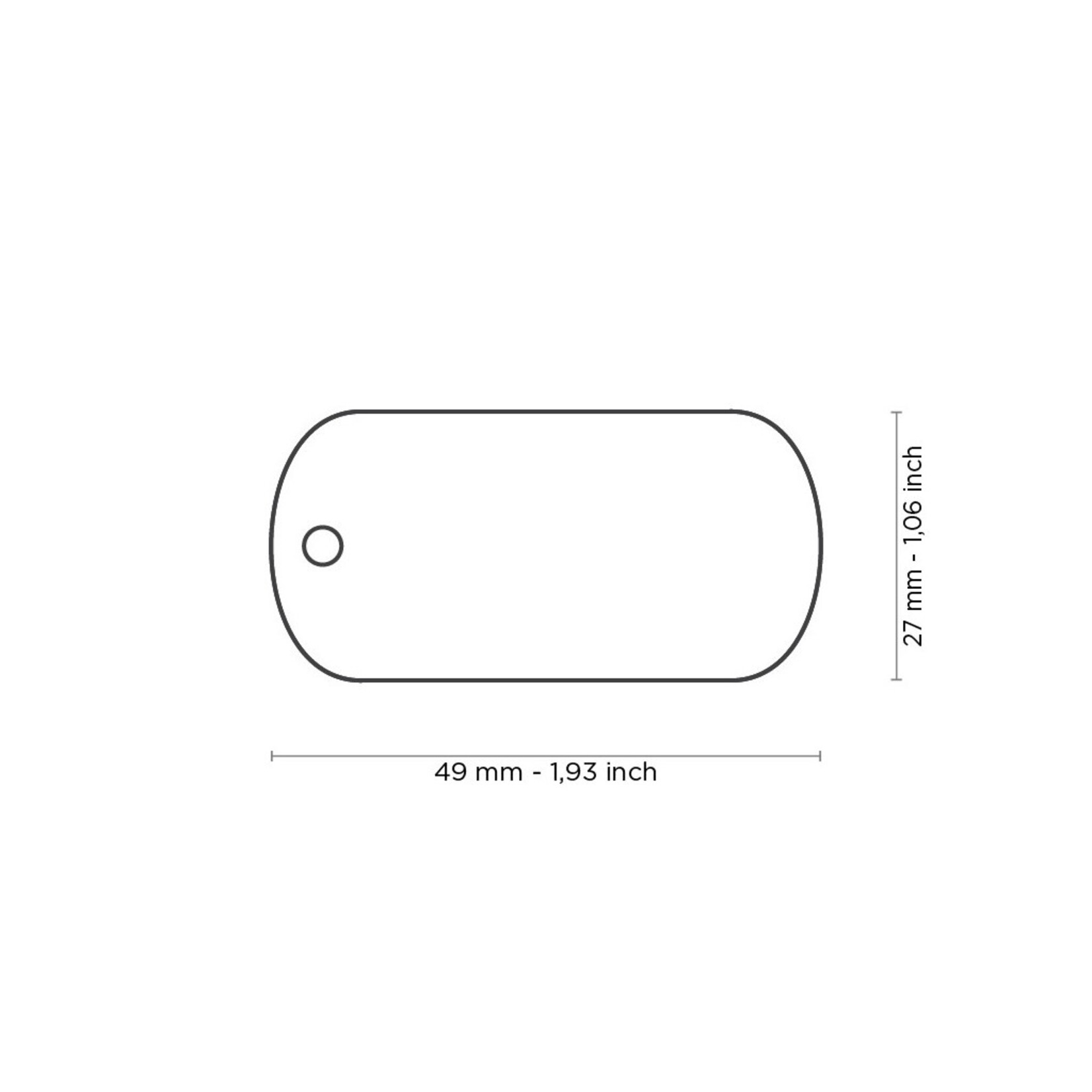 MyFamily MyFamily Hushtag Black Military Aluminum Black Rubber
