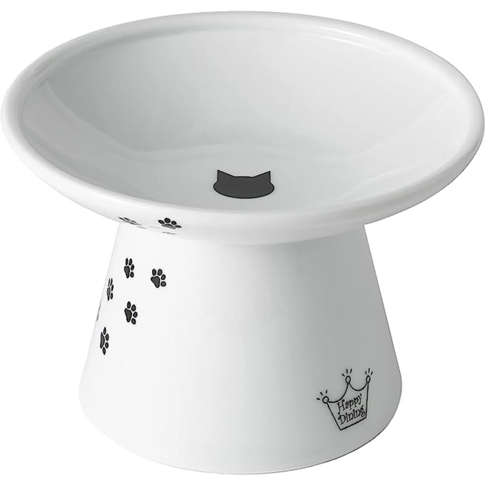 Necoichi Necoichi ExWide Raised Cat Food Bowl
