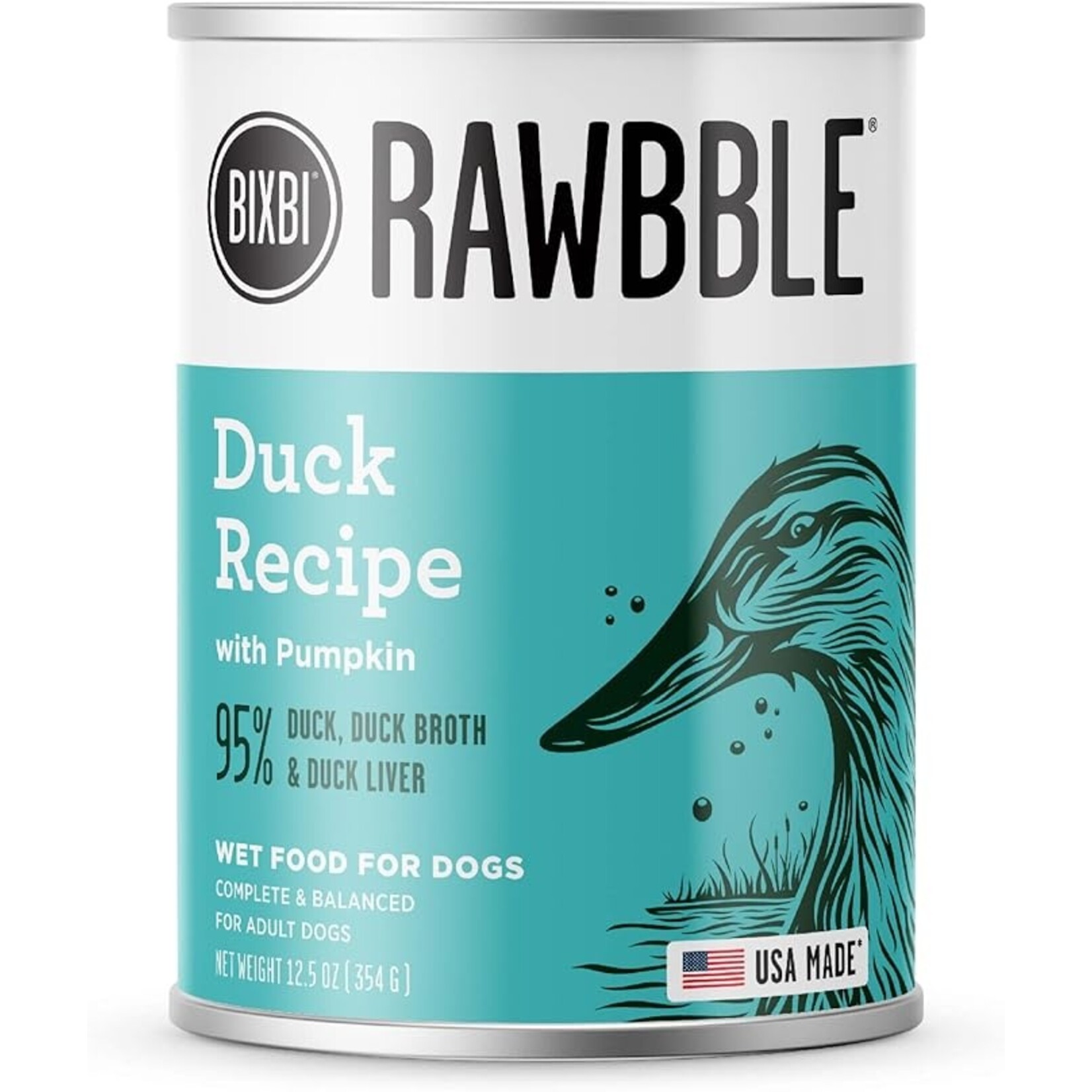 Rawbble Rawbble Duck With Pumpkin 12.5oz (case 12)