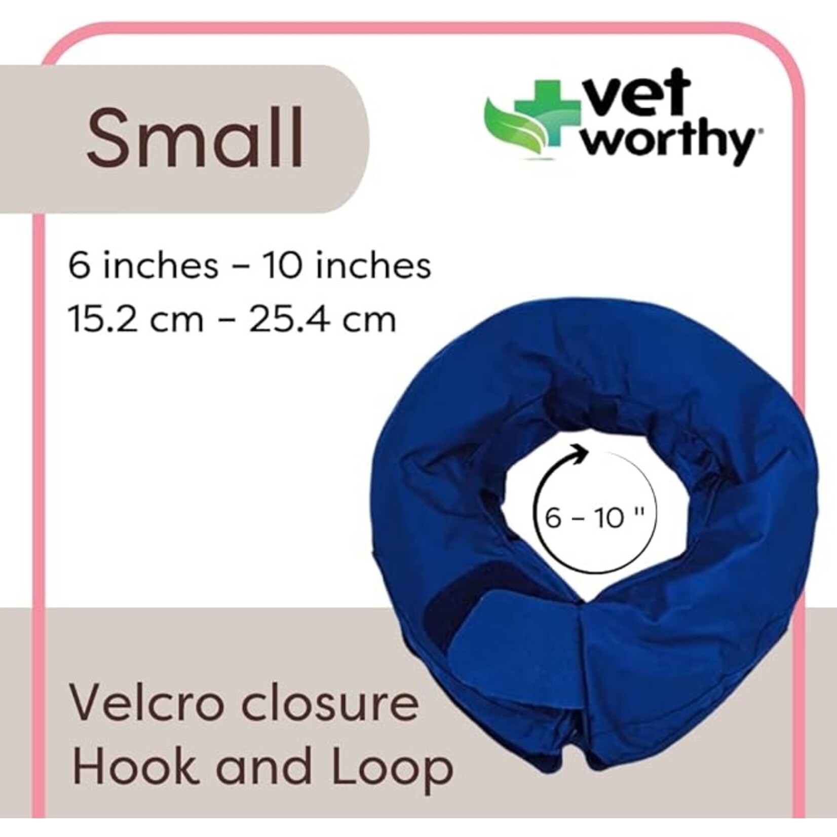 vet worthy Vet Worthy PET SOFT COLLAR SMALL