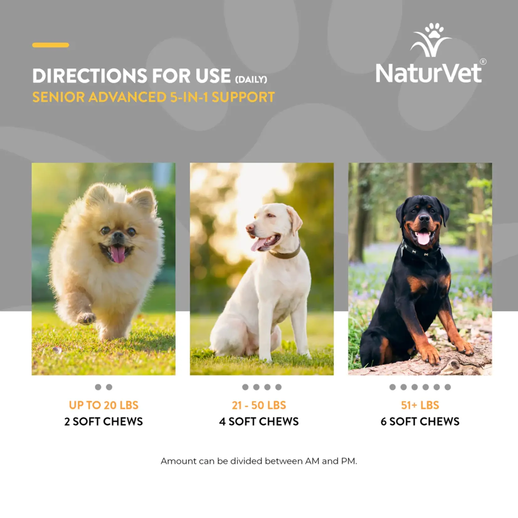 NaturVet NaturVet Senior Advanced 5-In-1 Support Soft Chews 60ct