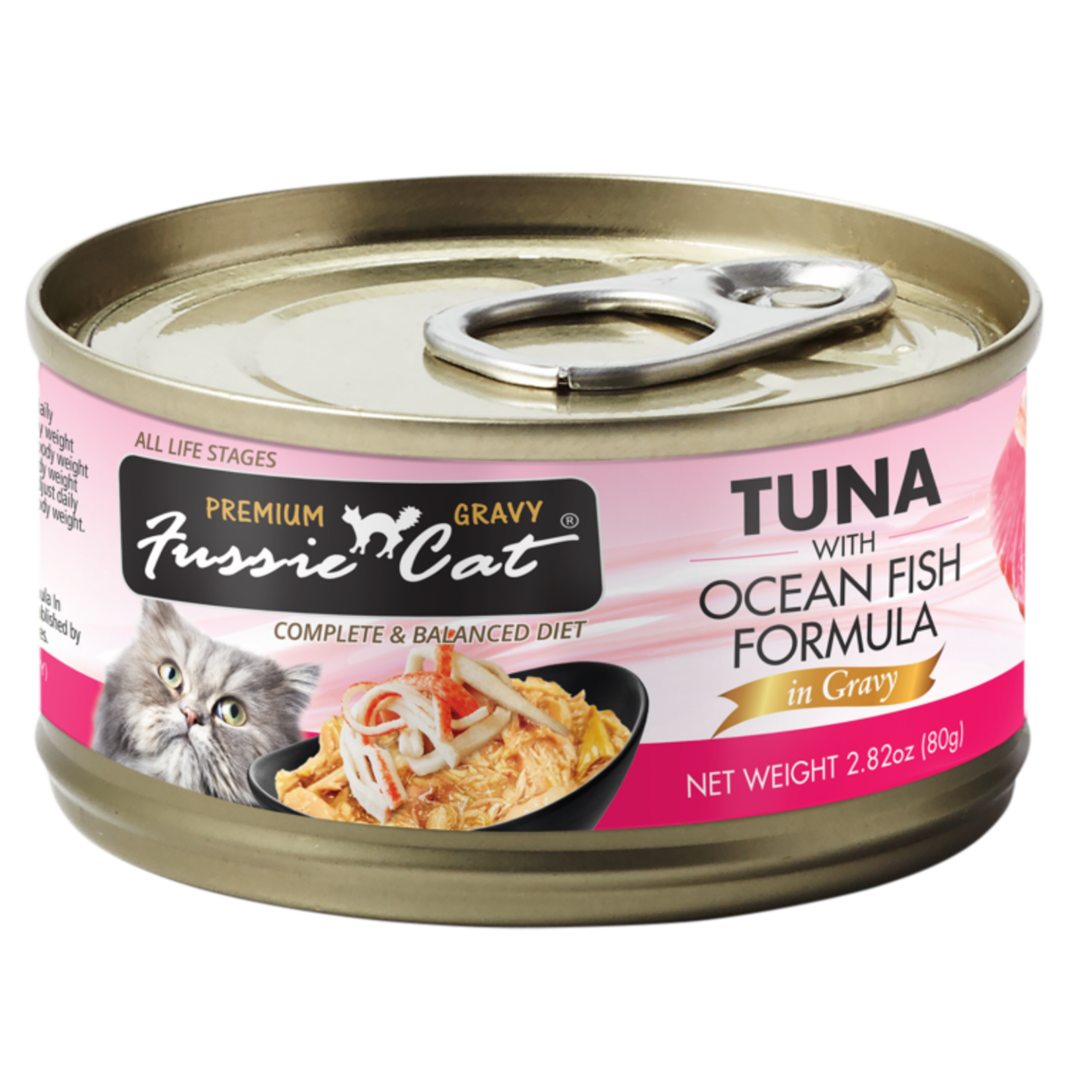 Fussie Cat Fussie Cat Premium Gravy - Tuna & Oceanfish in Gravy 2.82oz (case 24)