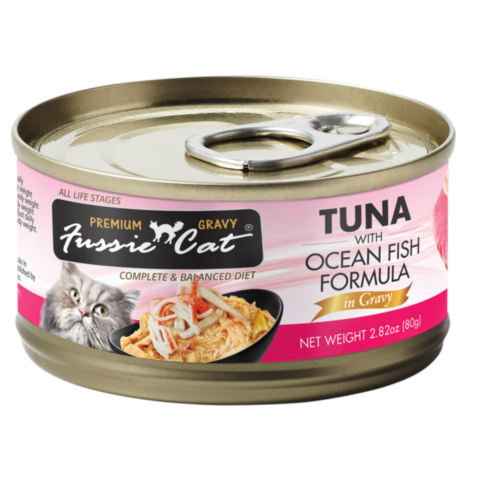 Fussie Cat Fussie Cat Tuna & Oceanfish Gravy 2.82oz