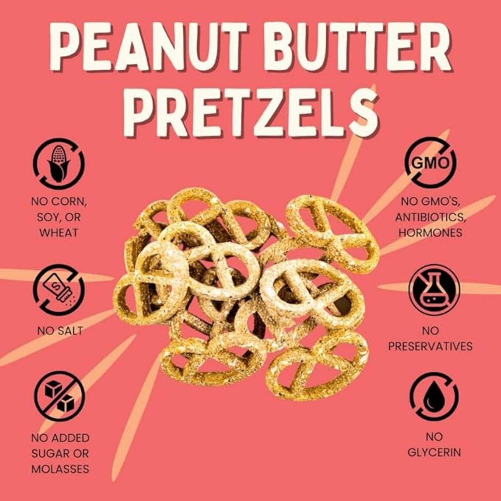 Winnie Lou The Canine Co. Winnie Lou TCC PB Pretzels 4oz