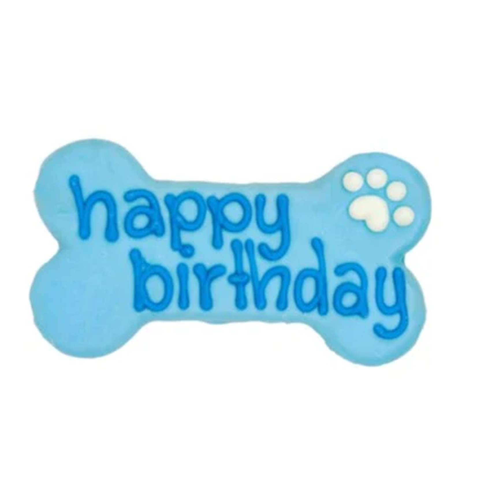 Bosco & Roxy's Bosco & Roxy's Happy Birthday Bone Blue
