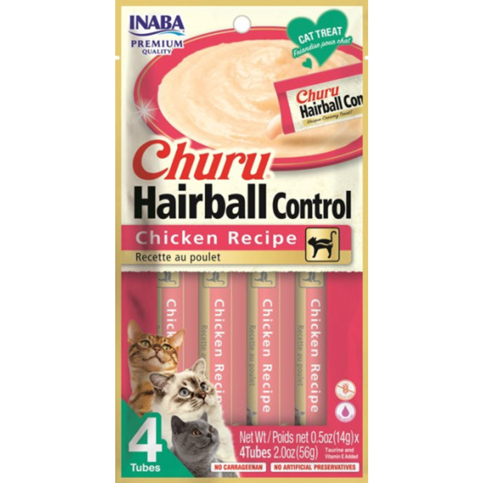 inaba Inaba Churu 4pk - Hairball Control Chicken Recipe (case 6)