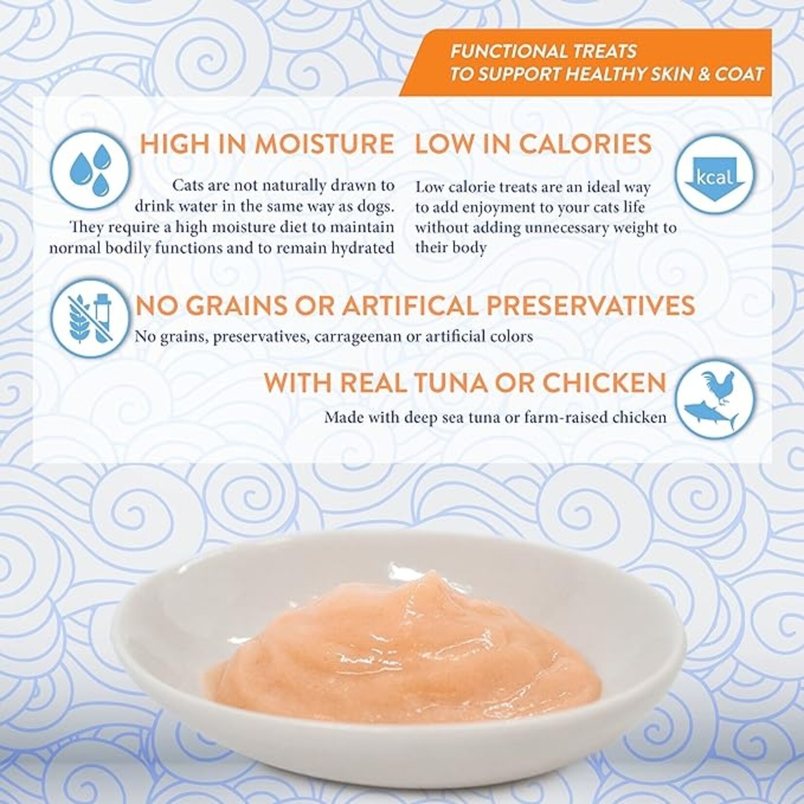 inaba Inaba Churu Skin and Coat 4pk - Tuna (case 6)
